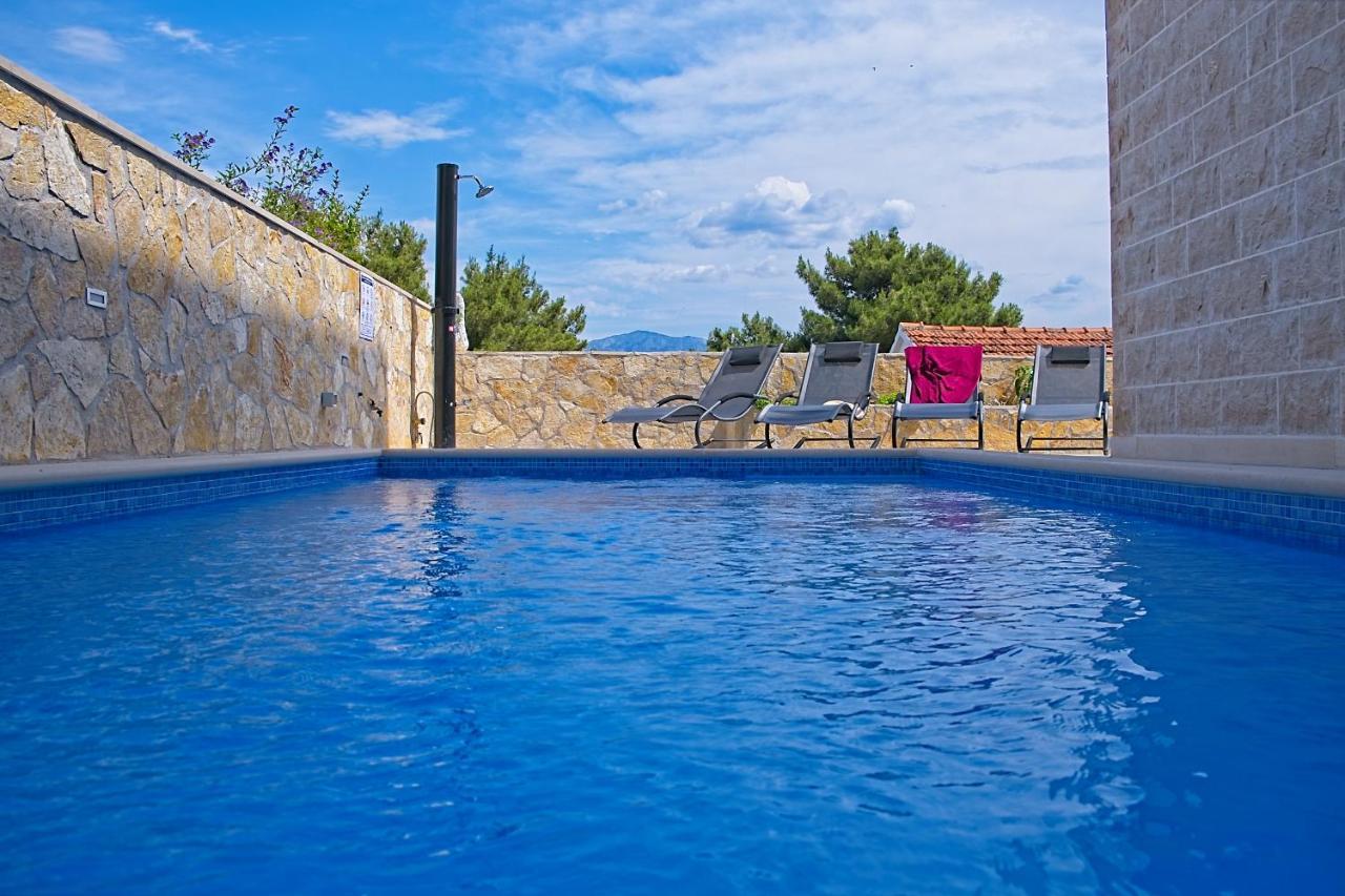 Luxury Apartment "Blue Diamond" Postira Exterior foto